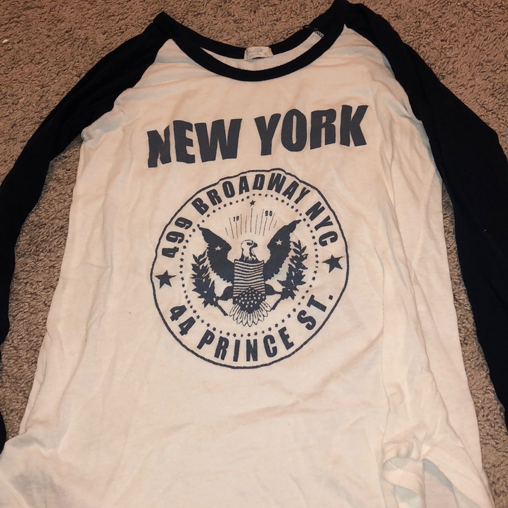 Brandy Melville New York Baseball Tee
